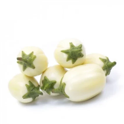Aubergine africaine blanche