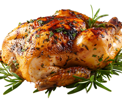 Poulet braisé