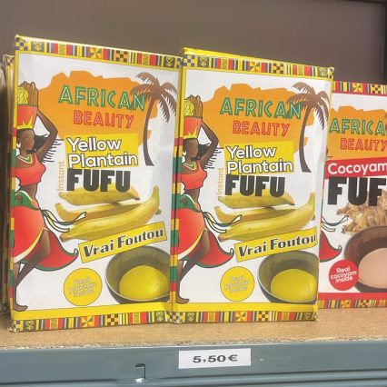 Yellow Plantain Fufu - Vrai Foutou